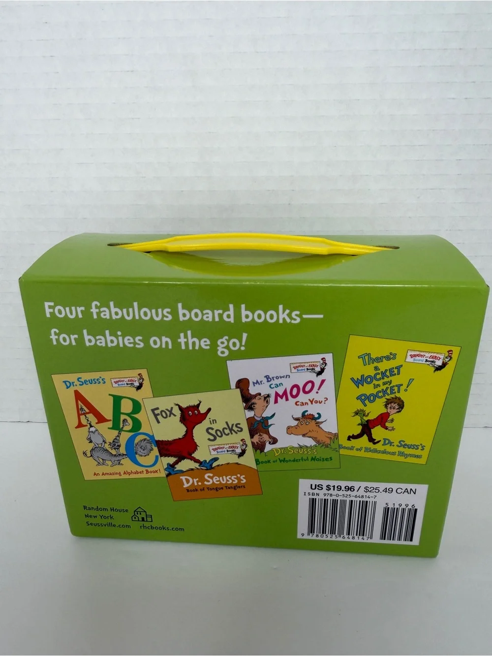 The Little Green Box of Bright & Early Board Books by Dr. Seuss